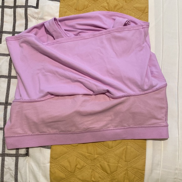 Athleta pink conscious crop bra size large D/DD - Picture 4 of 5